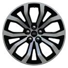 20" Ebony Machined-Painted Aluminum