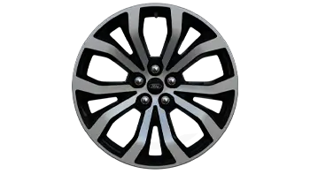 20" Ebony Machined-Painted Aluminum