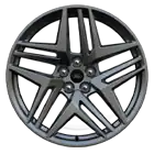 21” Magnetite-Painted Aluminum Wheels