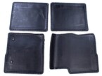 F-150 Crew Cab 2012-2014 4pc Ebony Black Carpet Floor Mat Set Main Image