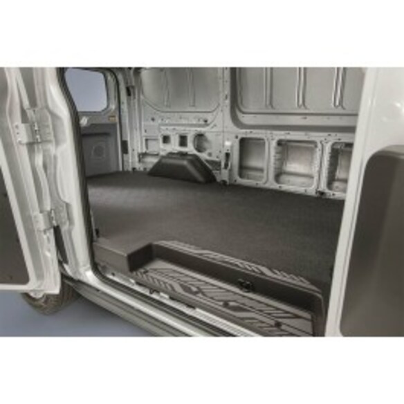 Transit Regular Wheelbase 2015-2025 Black Rubber Cargo Mat Main Image