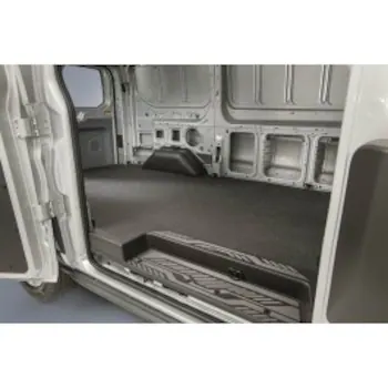 Transit 2015-2025 Black Long Series Rubber Cargo Mat