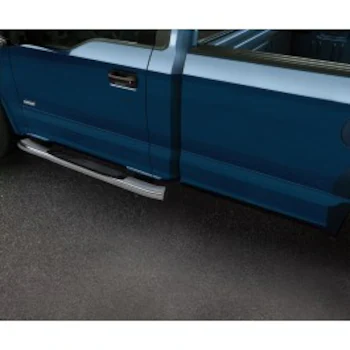 F-150 Regular Cab 2015-2025 Black Aluminum 5" Step Bars