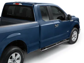 F-150 SuperCab 2015-2025 Black Aluminum 5" Step Bars
