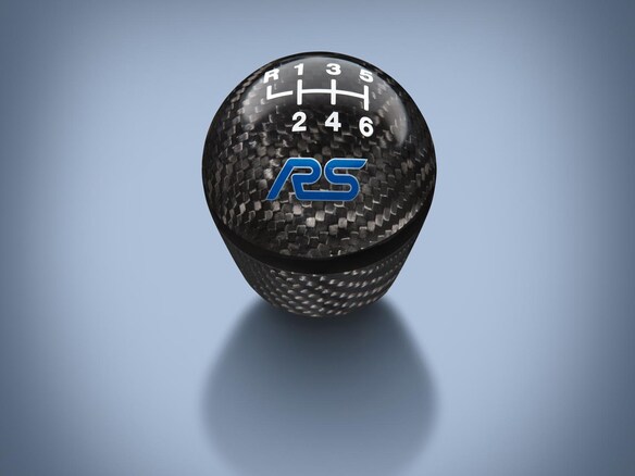 Focus RS 2016-2018 Black Carbon Fiber 6-Speed Shift Knob Main Image