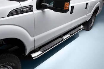 Super Duty SuperCab 2017-2025 Chromed Aluminum 5" Step Bars