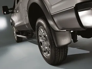 Super Duty 2017-2022 Molded Rear Pair Splash Guards for SRW with Wheel Lip Moldings