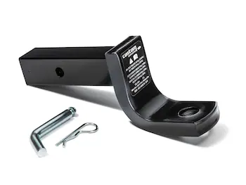 Trailer Hitch Ball Mount 4" Drop For 2" Hitch Receiver, 12,000 GTW