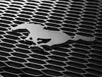 Mustang 2015-2023 Black 4pc All Weather Floor Liner Tray with Pony Logo Main Image