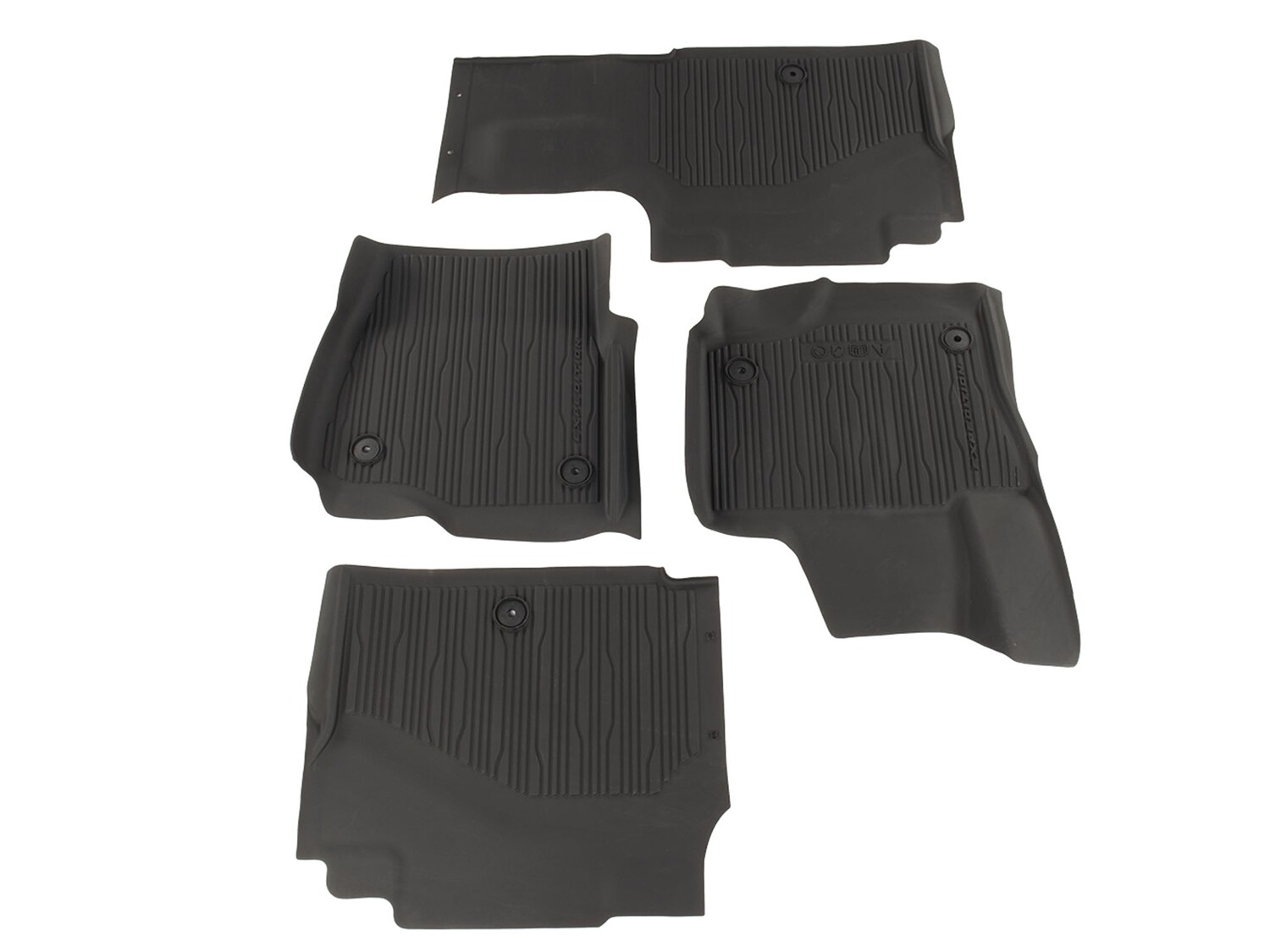 Expedition 2018 2020 Black 4pc All Weather Floor Liner Tray