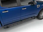 Ranger SuperCrew® 2019-2023 Black Painted 5" Angular Step Bars Main Image