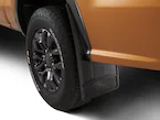 Ranger 2019-2020 Black Premium Flat Front Pair Splash Guards with Ford Logo Main Image