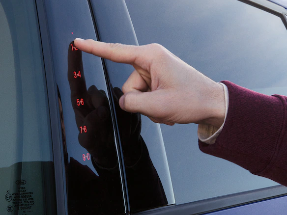 Explorer 2025 Illuminated Keyless Entry Keypad Main Image