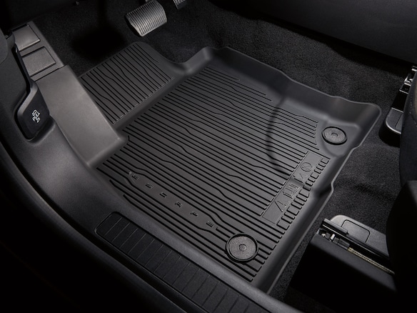 Escape 2020-2025 Black Floor Liner, Tray Style, 4pc Set for Hybrid Engines Main Image