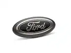 F-150 2018-2020 Smoke Chrome Black Ford Oval without Camera Main Image