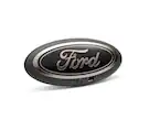 F-150 2018-2020 Front/Rear Smoke Chrome Black Ford Oval Emblem w/ Camera Main Image