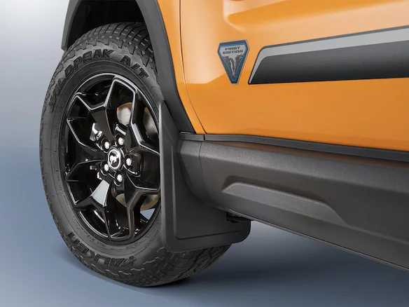 Bronco Sport 2021-2024 Black Molded Splash Guards Front Pair Main Image