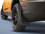 Bronco Sport 2021-2024 Black Molded Splash Guards Rear Pair - Not compatible with Fender Flares Main Image