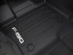 F-150 SuperCrew 2021-2025 3pc All Weather Floor Liner Tray for Vinyl Floor Main Image