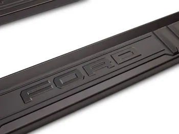 F-150 SuperCrew® 2021-2025 Tubular Base Painted Accent Color Step Bars