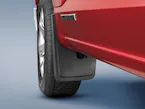 F-150 2021-2025 Carbon Black Molded Splash Guards Front Pair Main Image