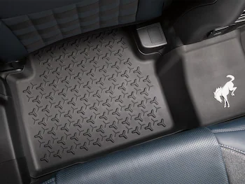 Bronco Sport 2021-2025 Floor Liners 4pc Set For Rubber Flooring