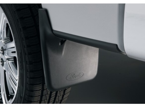 F-150 2009-2014 Styleside Molded Rear Splash Guards w/ Lip Molding Main Image
