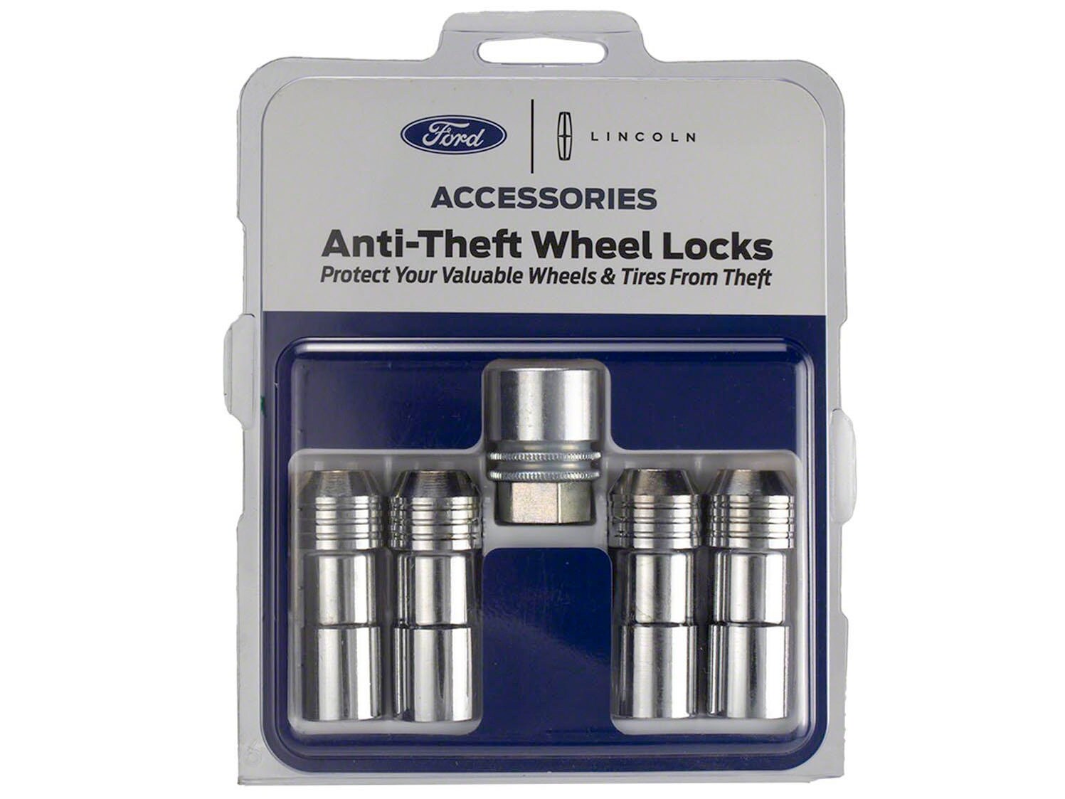 Chrome Plated Wheel Lock Kit for Exposed Lugs | Accessories | Ford.ca