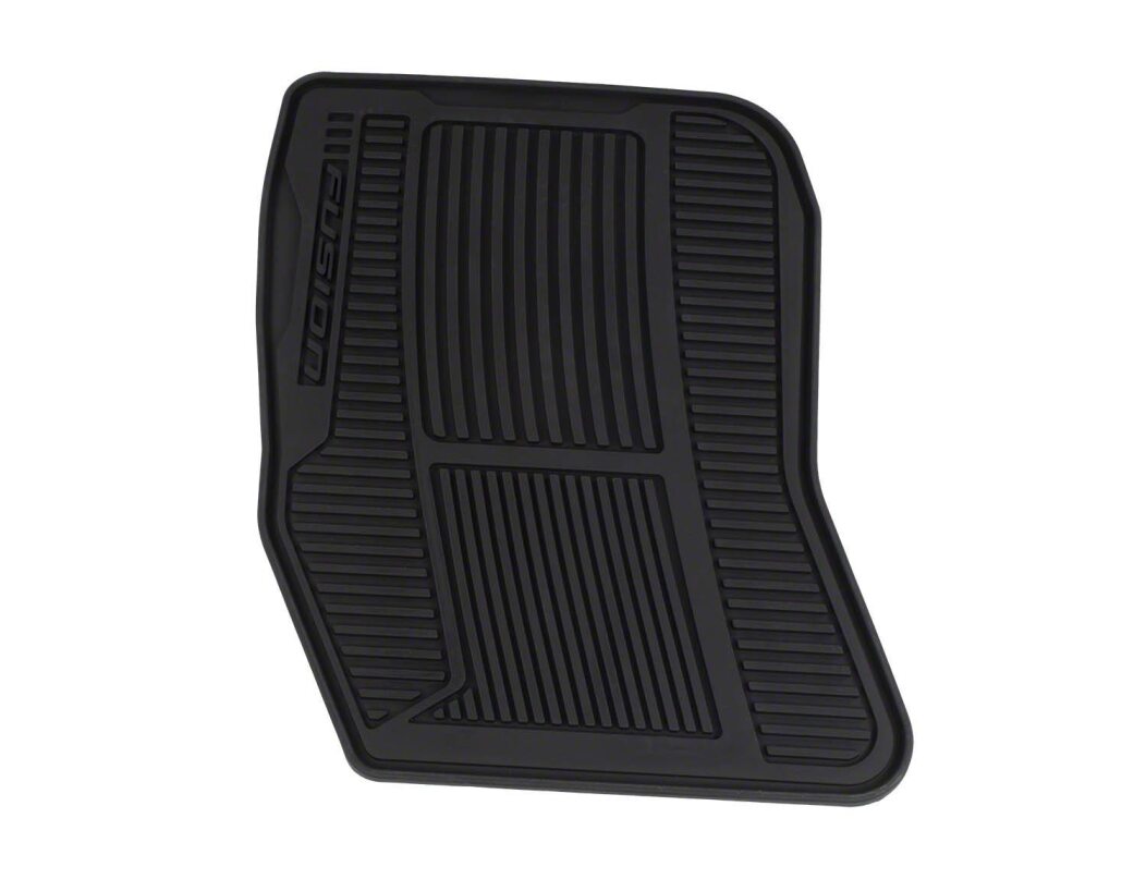 Fusion 2013-2017 All-Weather Floor Mat with Fusion Logo, 4-Piece