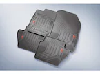 Fiesta ST 2014-2019 Black 4pc All Weather Rubber Floor Mats Main Image