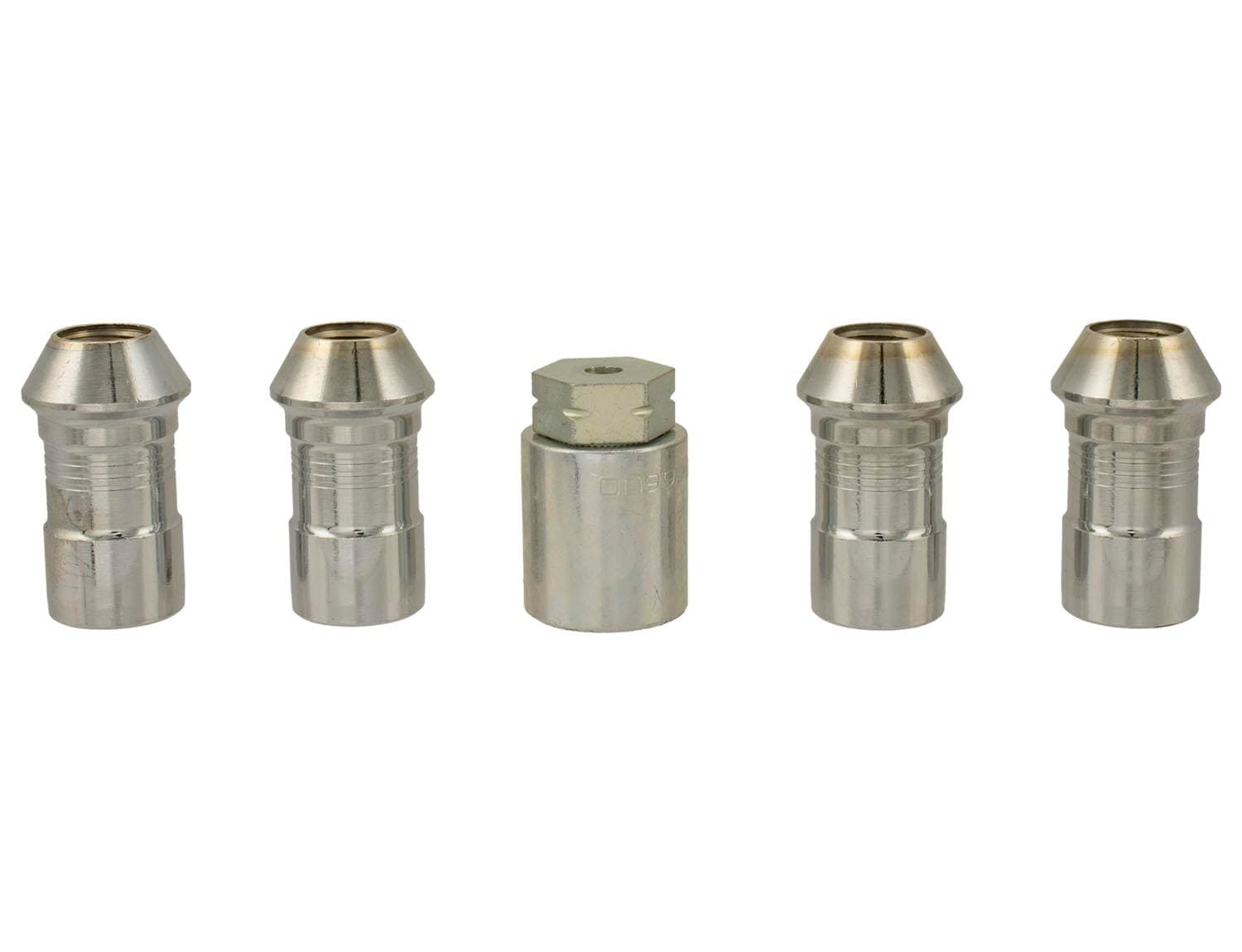 Chrome Plated Wheel Locks for Exposed Lugs | Accessories | Ford.ca