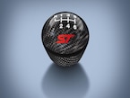 Black Carbon Fiber 6 Speed Shift Knob Main Image