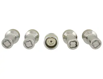 Super Duty 2017-2026 Chrome Plated Wheel Locks For Exposed Lugs