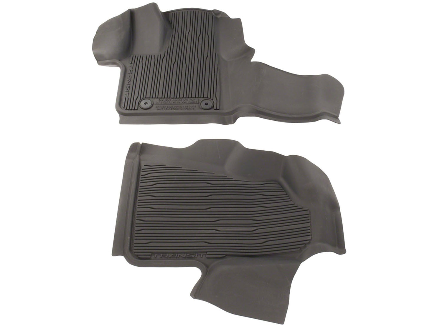 Transit 2019-2026 2pc All Weather Floor Liner Trays for Carpet