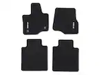 F-150 SuperCrew 2015-2025 4pc Black Carpet Floor Mat Set Main Image