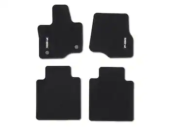F-150 SuperCrew 2015-2026 4pc Black Carpet Floor Mat Set