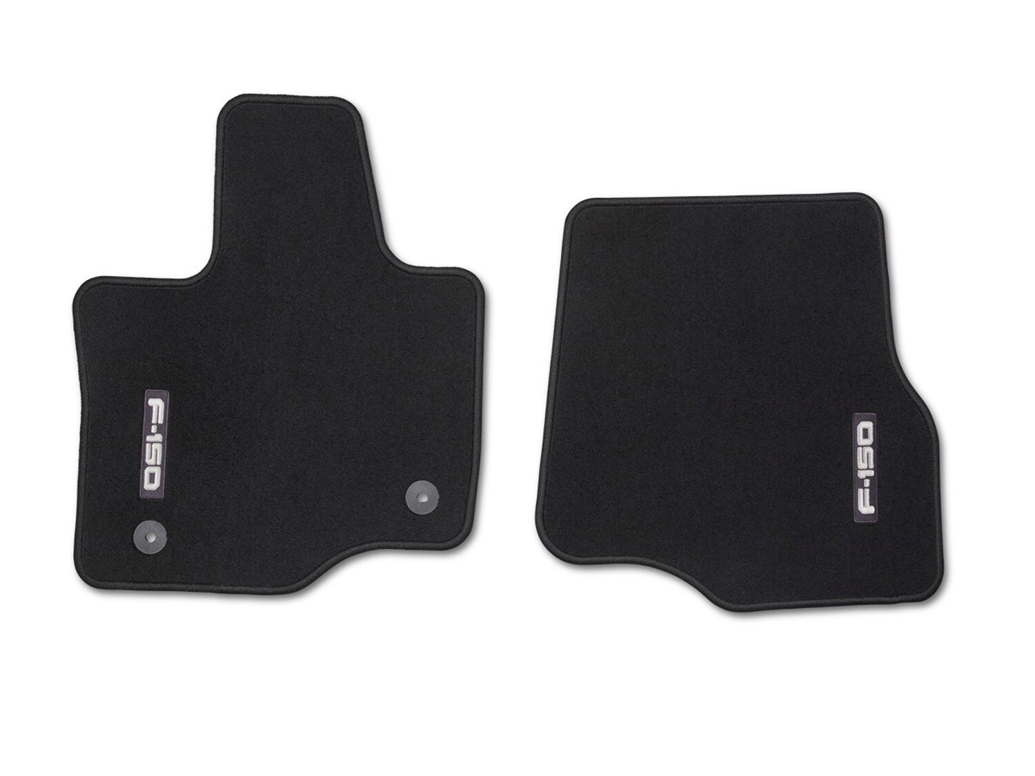 F-150 SuperCrew 2015-2027 Carpet Floor Mat with F-150 Logo, 4