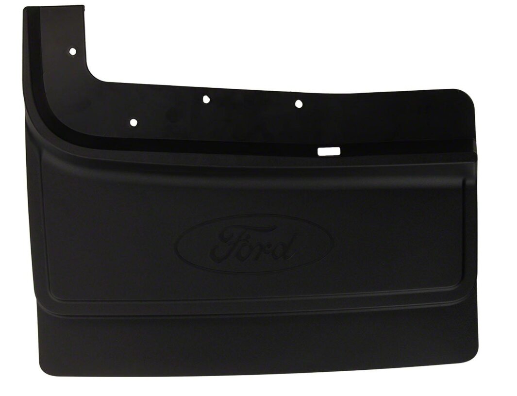Super Duty DRW 2017-2022 Molded Black Splash Guards Rear Pair