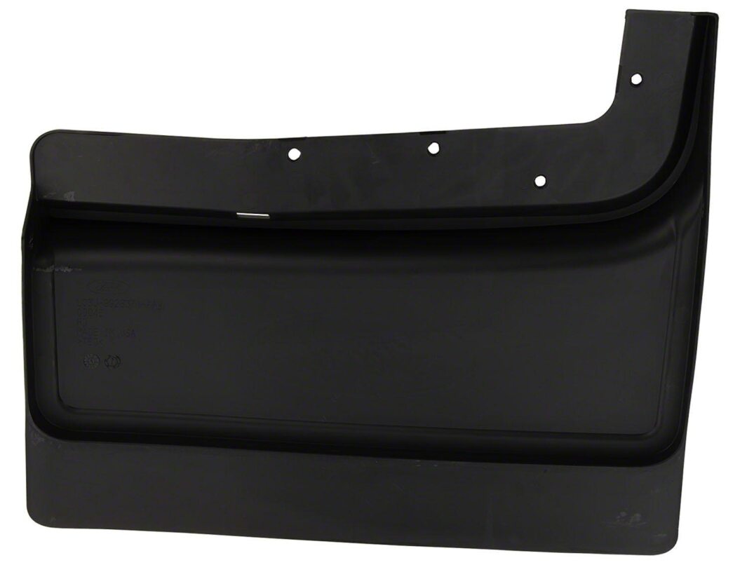 Super Duty DRW 2017-2022 Molded Black Splash Guards Rear Pair