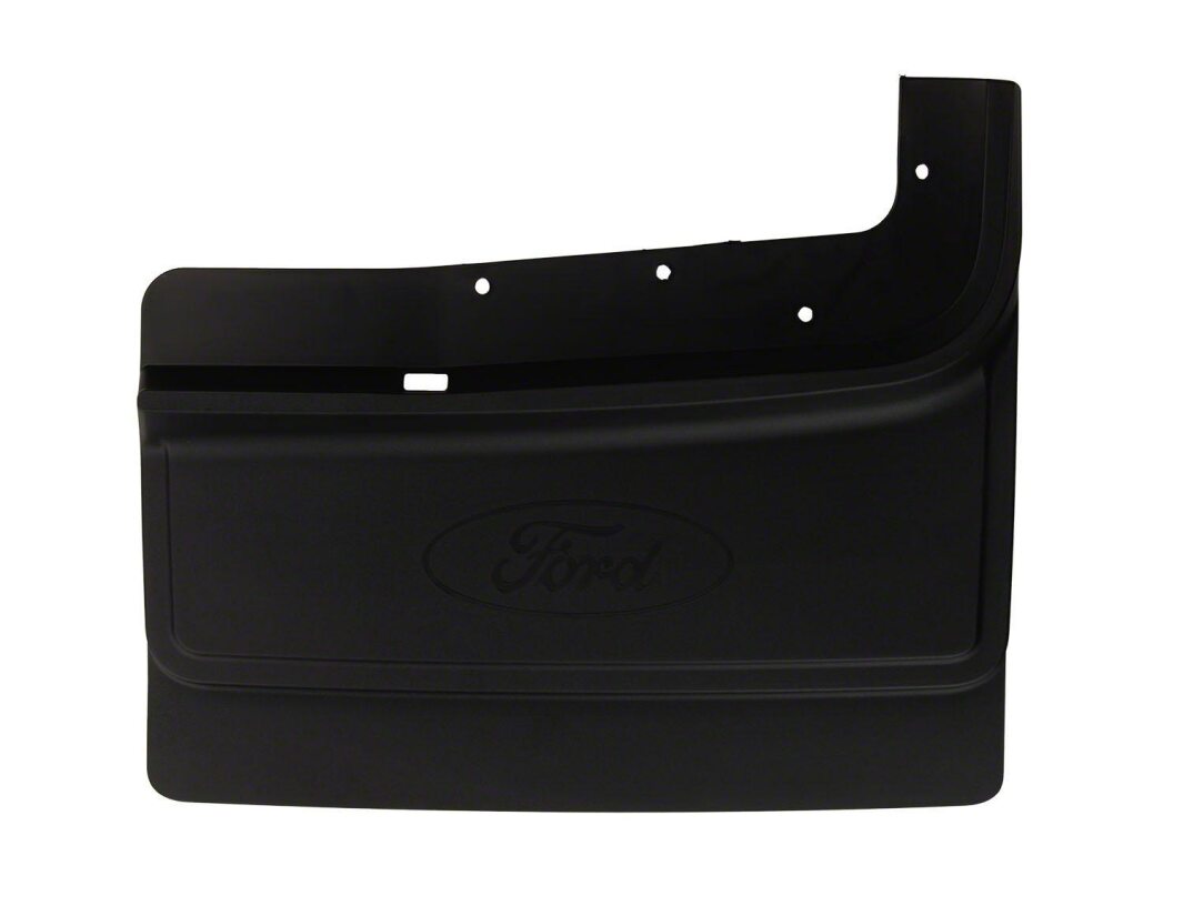 Super Duty DRW 2017-2022 Molded Black Splash Guards Rear Pair