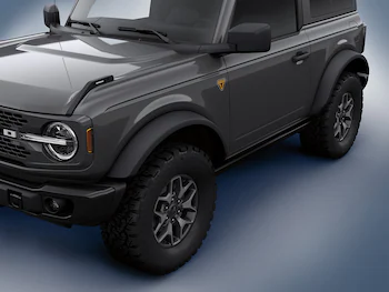 Bronco 2021-2025 Large Wheel Arch Molding Fender Flares OE for 2-door or 4-door