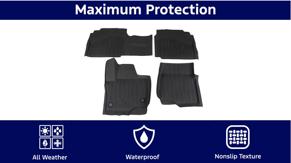 Expedition 2021-2024 4pc All Weather Floor Liner Tray