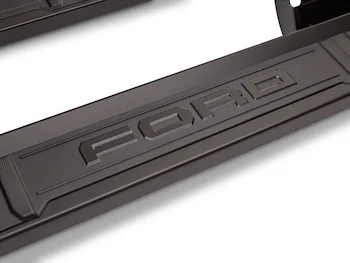 F-150 SuperCab 2021-2026 Tubular Base Painted Accent Color Step Bars