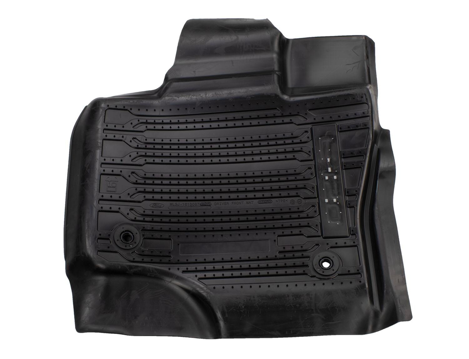 thumbnail image 2 of Ford F-150 Crew Cab 3-Piece Tray Style Floor Liners - Black OE ML3Z-1613300-BA 2 of 3