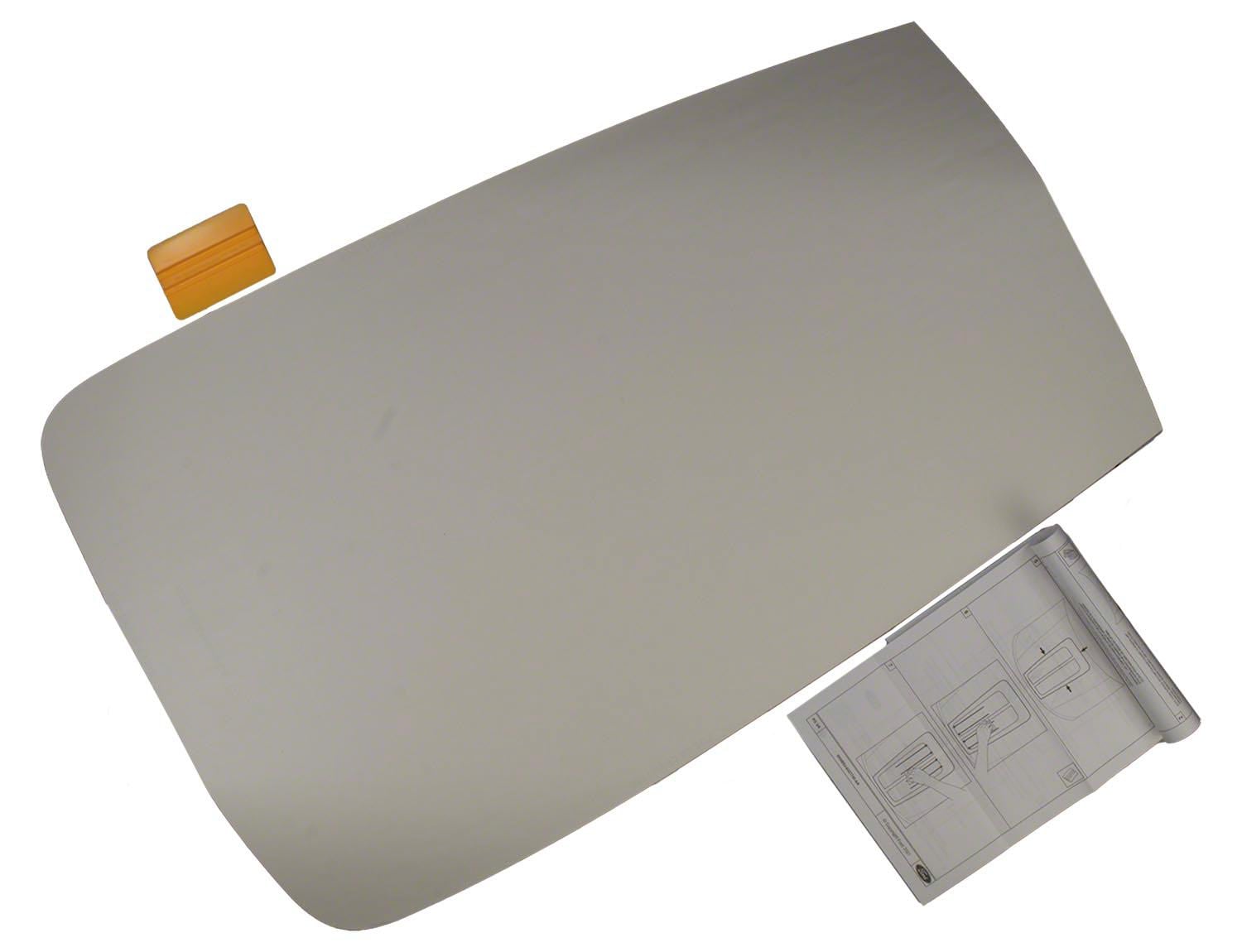 Explorer 2021-2026 Clear Matte Dual Hood Stripe Graphics Kit