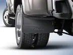 Super Duty 2023-2026 Black Molded Rear (DRW) Pair with Ford Oval Splash Guards without Wheel Lip Molding Only Main Image