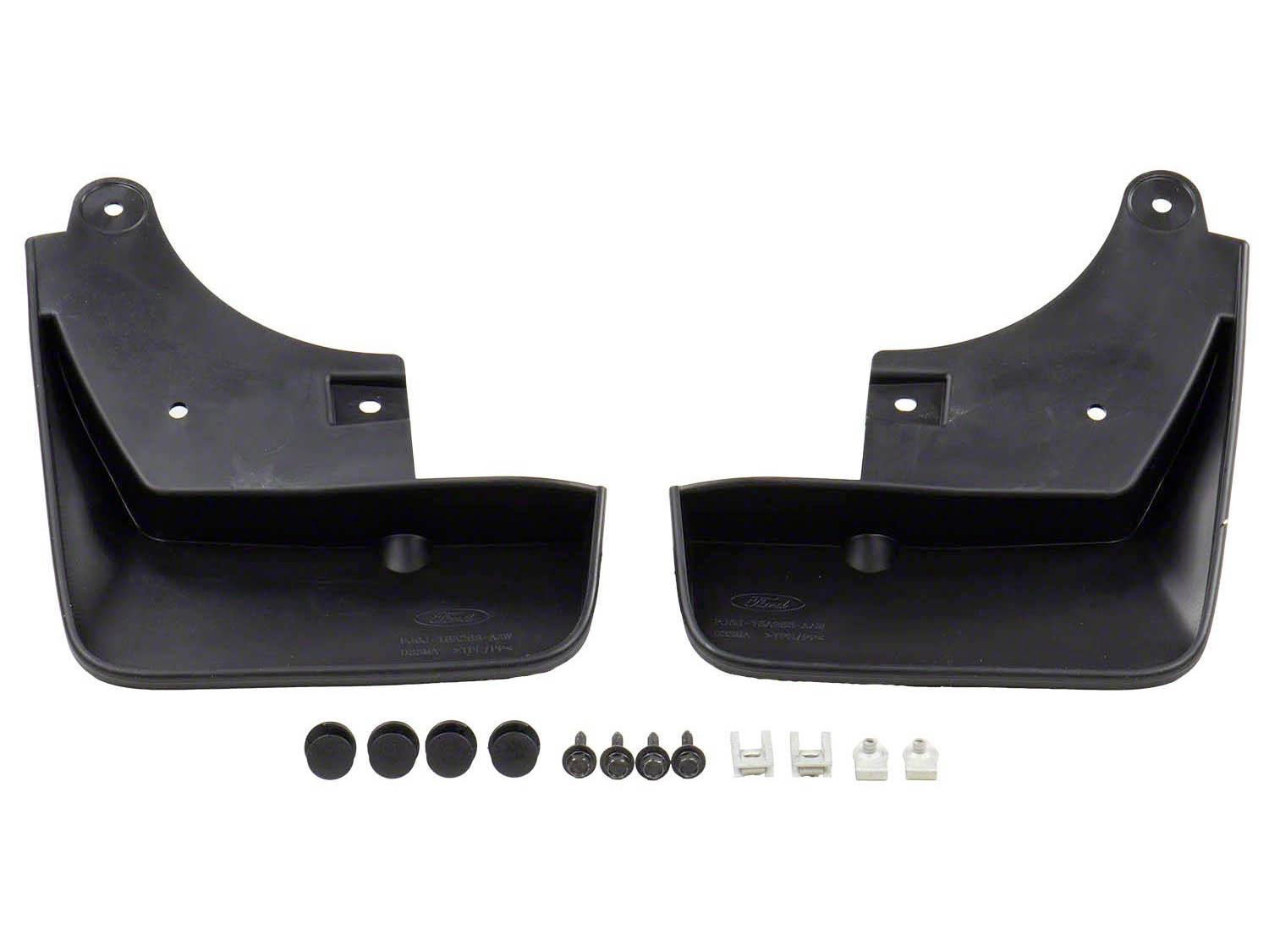 Escape 2023-2026 ST Line Front Molded Black Splash Guards