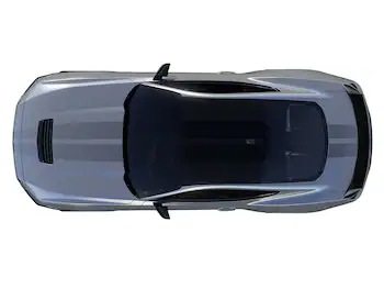 Mustang 2024-2026 Dot Fade Over-the-Top Graphics for GT