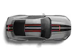Mustang 2024-2026 Over-the-Top Graphics - Black/Red for Ecoboost Main Image