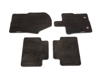 Ranger 2024-2025 Floor Mats, Black, 4-Piece Set, 60 oz. Carpet